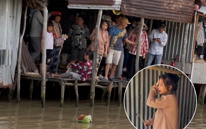 Tìm thấy thi thể bé trai 4 tháng tuổi rơi xuống kênh: Người mẹ ngã khuỵu, òa khóc nức nở