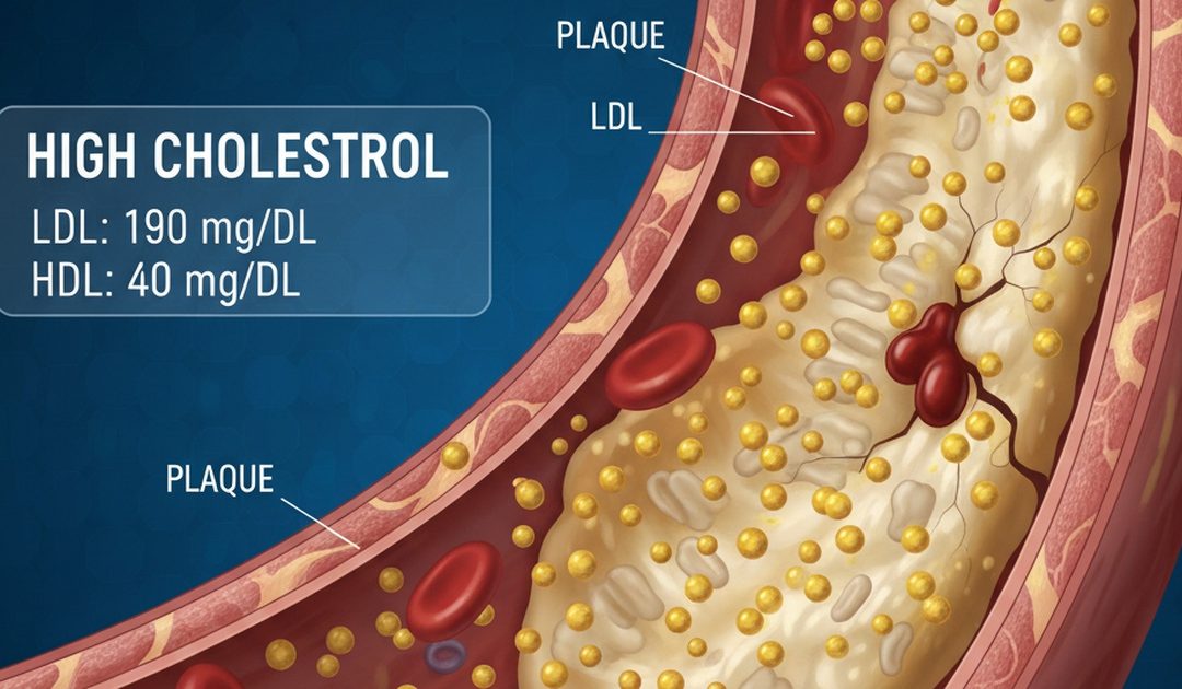 Điều gì xảy ra nếu mức cholesterol cao?